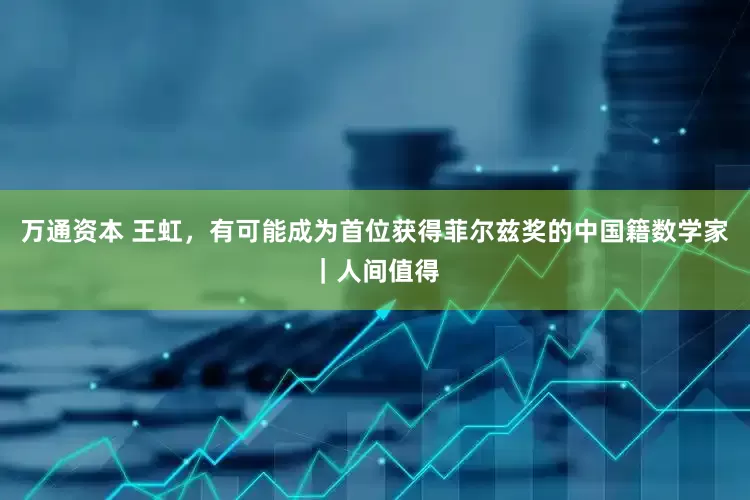 万通资本 王虹，有可能成为首位获得菲尔兹奖的中国籍数学家｜人间值得